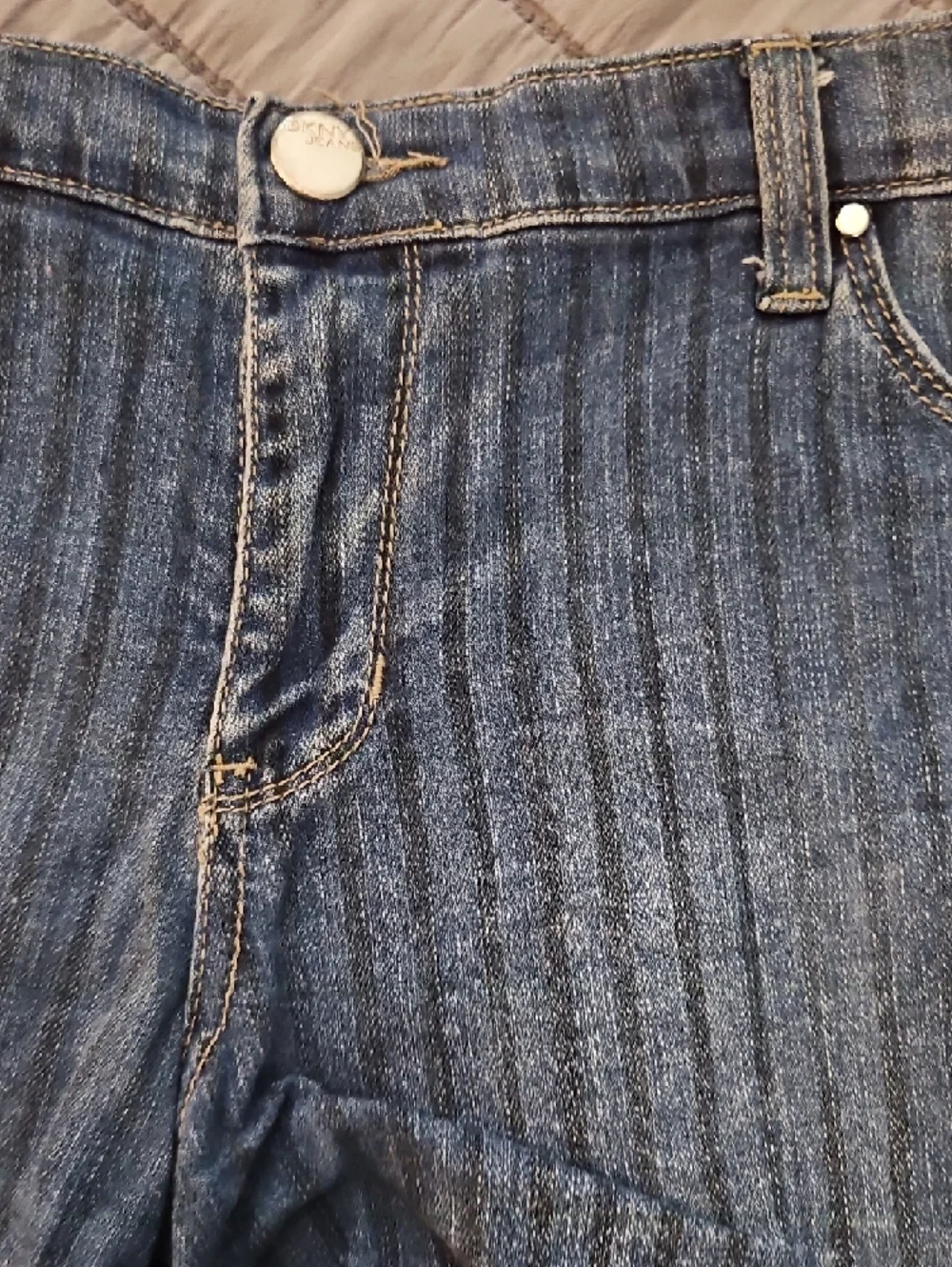 DKNY Boyfriend Jeans - Blue Denim